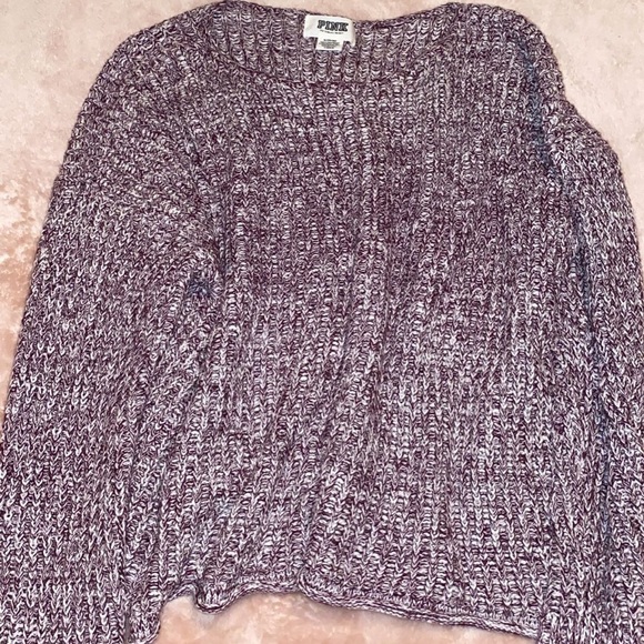 P I N K!! Purple sweater💜 - Picture 1 of 2